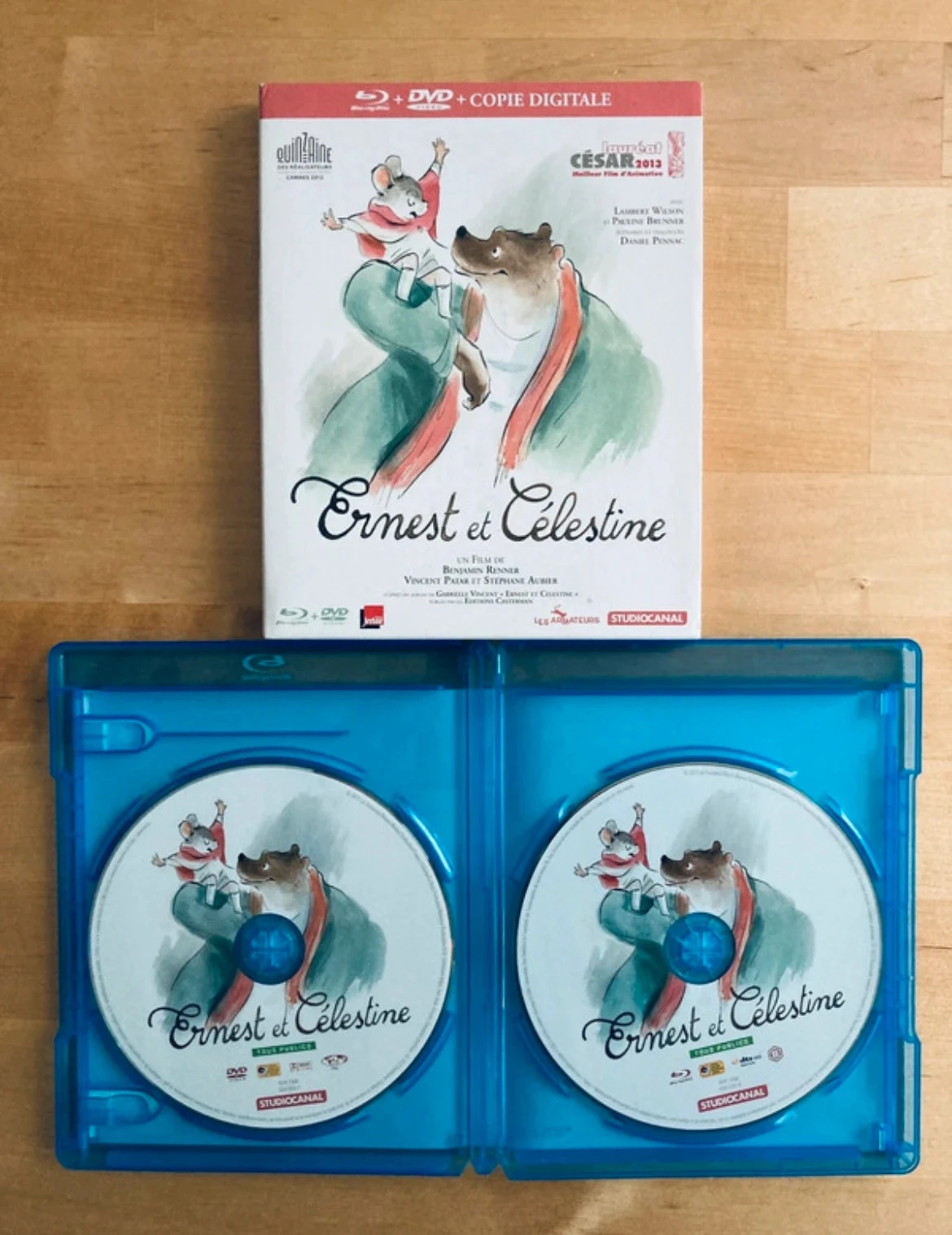 Blu-ray DVD Ernest et Célestine. – photo 3